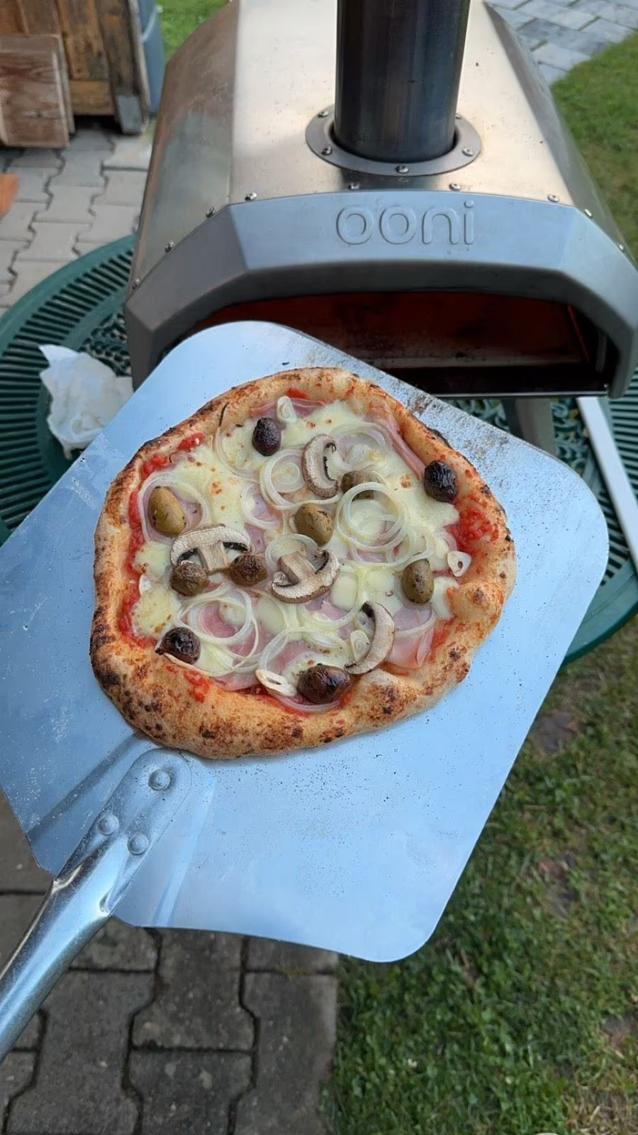 Pizzaholz Buche für kleine Pizzaöfen